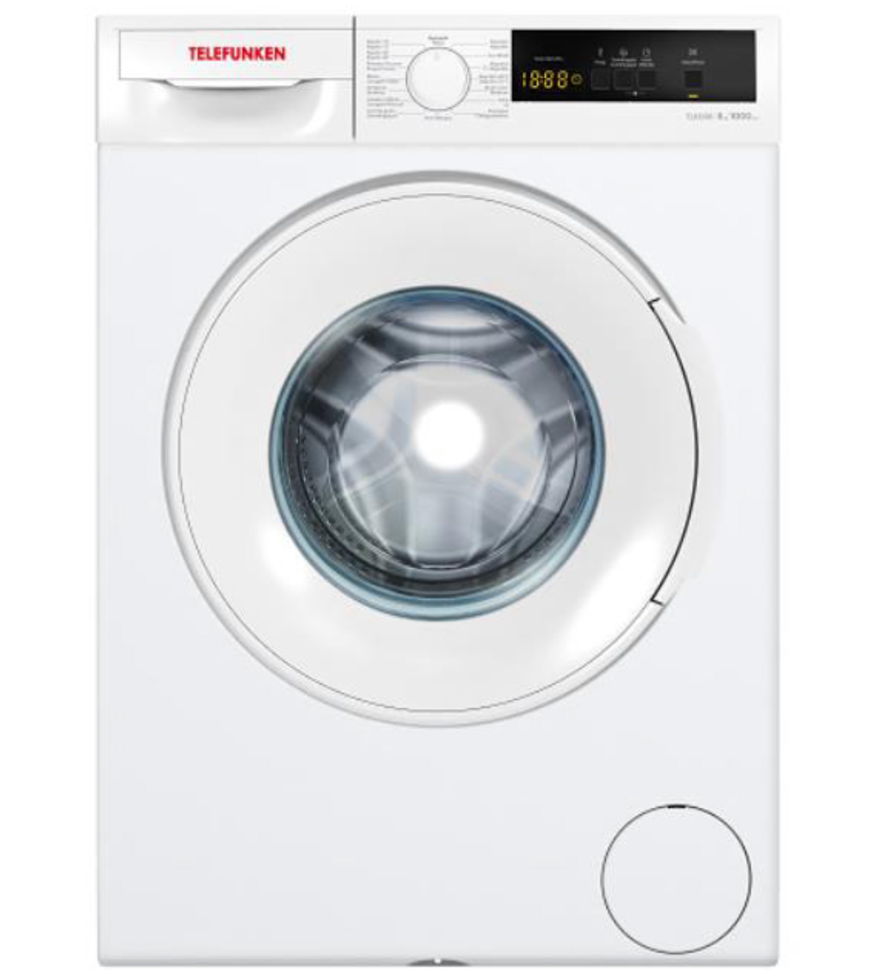 Lavadora Telefunken TLK008 8KG Color Blanco Tara