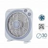 Ventilador Box fan, 45W, con temporizador, Zahara - Imagen 3