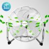 Ventilador industrial de 45 cm, cabezal orientable, 120 W, 3 Velocidades, cromado, modelo Mediterráneo - Imagen 5