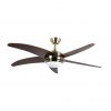 Ventilador de techo Bastilipo Malibu Cuero 3 Led - Imagen 3