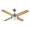 Ventilador de techo Bastilipo Mojacar Niquel Led