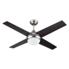 Ventilador de techo Bastilipo Mojacar Niquel Led - Imagen 3