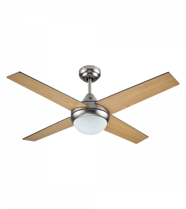 Ventilador de techo Bastilipo Mojacar Niquel Led