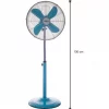 Ventilador de pie Bastilipo Palma Azul 40/CM 50/W - Imagen 3