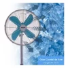 Ventilador de pie Bastilipo Palma Azul 40/CM 50/W - Imagen 6