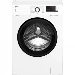 Lavadora Beko WRA 8615 XW, 8 kg, Carga Frontal, 1200 rpm, Eficiencia A - Blanco