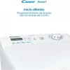 Lavadora carga superior - Candy Smart CST 06LET/1-S, 6kg, 1000 rpm, 14 programas, Tecnología NFC, Blanco - Imagen 5