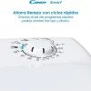 Lavadora carga superior - Candy Smart CST 06LET/1-S, 6kg, 1000 rpm, 14 programas, Tecnología NFC, Blanco - Imagen 7