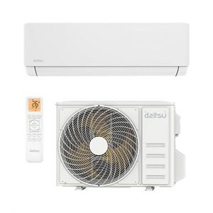 Aire acondicionado Split 1 x 1 - Daitsu 3NDA01705 Artic DS-12KZ, 3027 fg/h, Inverter, R32, Blanco