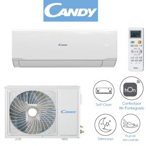 Aire acondicionado 1X1 CANDY PURE 2.0 35 R32 con 3.2 Kw / 3.4 Kw, A++/A++