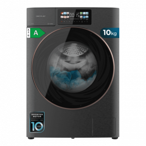 Lavadora Autodosis de carga frontal steel de 10 kg de capacidad Bolero DressCode 10950 Autodose Inverter 3D Steel A