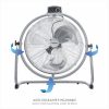 Ventilador industrial oscilante de 50 cm, 3 velocidades, 140W, modelo Monsul - Imagen 3