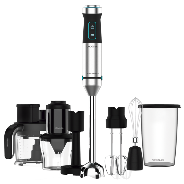 Batidora de mano Power TitanBlack 1500 XL TotalMix