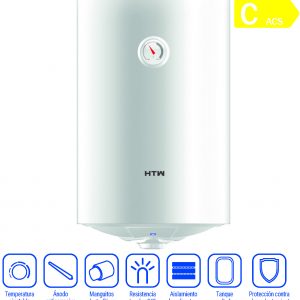 Termo HTW-TV-50ESSECO 50/LITROS VERTICAL  C