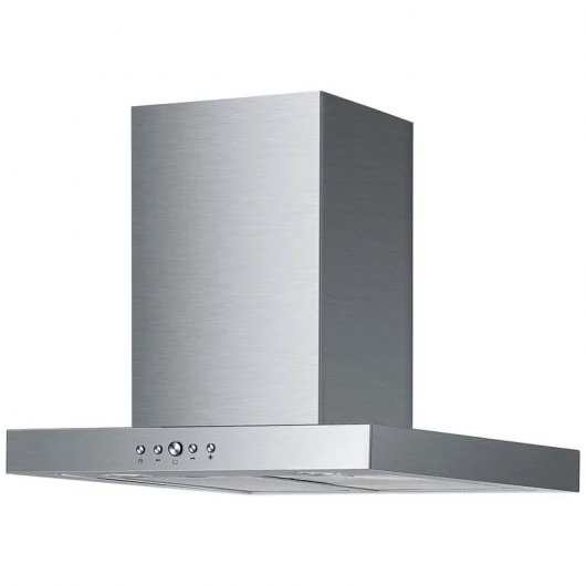 Campana decorativa - Mepamsa Silueta XLA 60, 3 Velocidades, 590 m³/h, Filtro Carbón, 60 cm, Inox