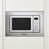 Microondas integrable - CANDY MIC 201 EX, 1 kW, 8 potencia, 20 l, Inox - Imagen 2
