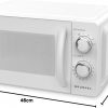 Microondas Grunkel MW-20MI 20L 700W Blanco - Imagen 6