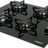 Encimera - Cata CIB 6031 BK, Vitrocerámica, Gas Butano, 4 quemadores, Negro - Imagen 4