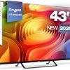 Televisor QLED 43" - Engel LE4395QLED, UHD 4K, Smart TV, DVB-T2 (H.265), HDR, Vidaa, Smart TV, Negro - Imagen 6