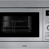 Microondas - Teka MWE202 FI, Integrable, Con grill, 800 W, 5 niveles de potencia, 20 l, Plata