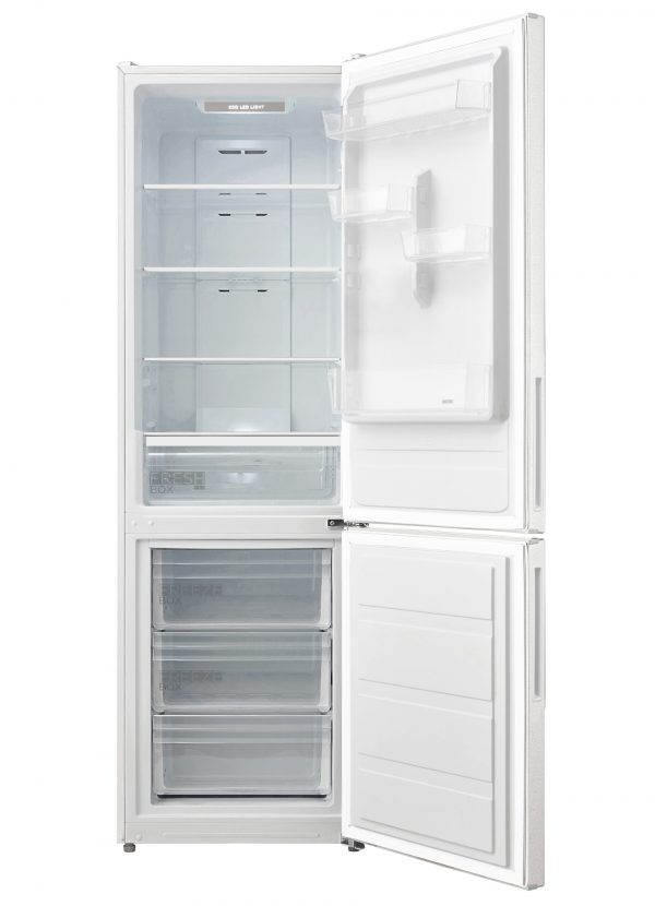 Frigorífico Combi Midea MDRB424FGE01OE, No Frost, 188 cm, 310 L, 4 Cajones, Eficiencia E - Blanco - Imagen 2