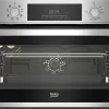 Horno - Beko BBCM12300X, Multifunción, Limpieza por vapor, 48 l, 59.4 cm, Inox