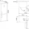 Frigorífico combi - HISENSE RB390N4AWE, No Frost, Altura 186 cm, Capacidad 304 l, Blanco - Imagen 4