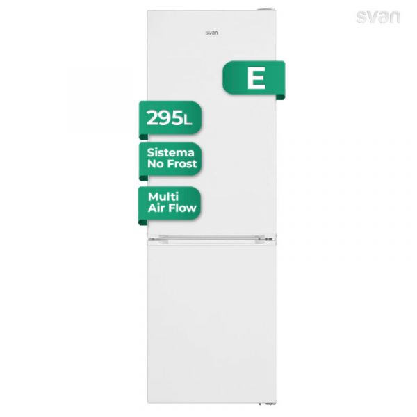 Frigorifico Combi Svan SC185601ENF No Frost E 186cm 59,5cm 60cm Blanco