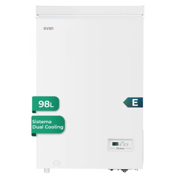 Congelador horizontal Svan SCH1001EDC Dual Cooling 98L
