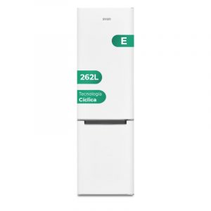 Frigorifico Combi Svan SC185502E Cíclico E 180cm 55cm 56cm Blanco