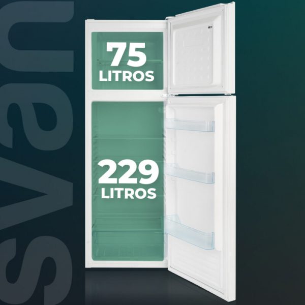 Frigorifico Svan SF17601E 2 Puertas De 172x60x60.5cm Ciclico - Imagen 2