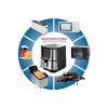 Freidora de aire digital de 5,5 Litros y 1800W, acabado acero cepillado, AF-1800, Dragon air fryer - Imagen 2