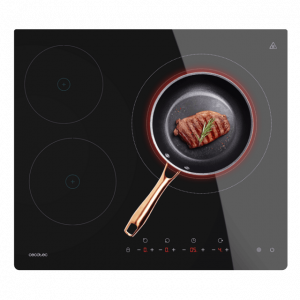 Placa vitrocerámica de 3 fuegos Bolero Squad V 3000