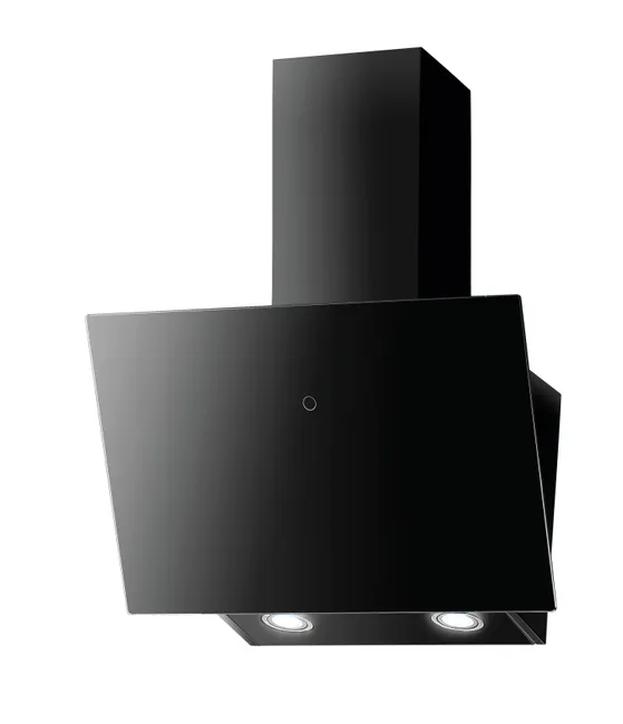 Campana decorativa - MEPAMSA CUADRO 90, 580 m³/h, 895 mm, Negro