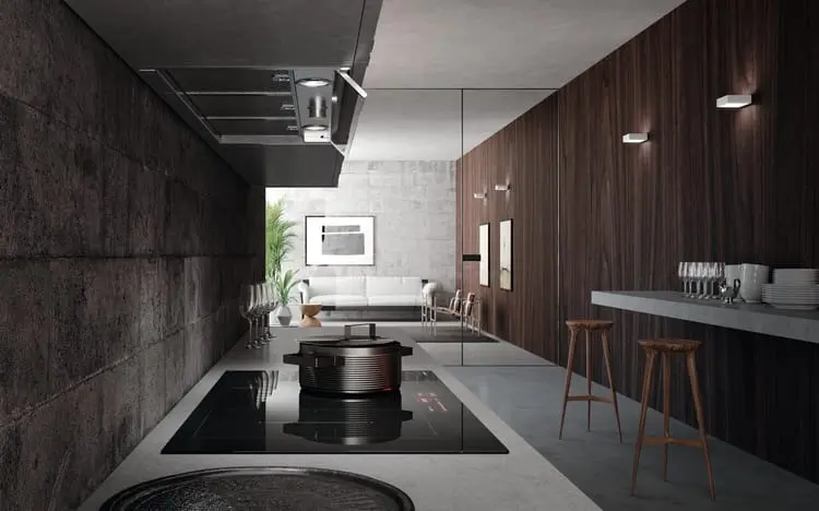 Campana de pared MEPAMSA PIRAMIDE PLUS 60 cm 400 m³/h inox Clase C