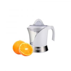 Exprimidor de 40W con jarra de 1 litro, color blanco/acero, modelo EX-40B