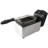 Freidora eléctrica de 3 litros, 2000W, Inox, cubeta esmaltada, FE-2000-3L (reac) - Imagen 3