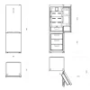 Frigorifico Combi Svan SC185602ENFX No Frost E 186cm 59,5cm 60cm Inox - Imagen 3