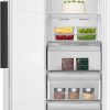 Congelador vertical - Hisense FT3K310SEWE, 312 l, 185.6 cm, Kitchen Fit, Wi Fi, Blanco (n) - Imagen 2