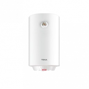 Termo eléctrico - Teka EWH 50 C, 50L, Vertical, Tanque esmaltado en Zafire, IPX4, Blanco