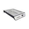 Tostador plano de acero inoxidable, 680W, 2 resistencias, temporizador digital,TPI-680 (reac)