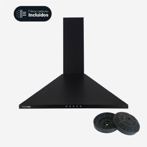 Campana Piramidal Negra 60cm EVEREST 7060B