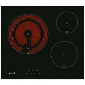 VITROCERAMICA DIGITAL CATA TD6003BK 3/FUEGOS 59X52