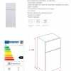 FRIGORIFICO TEKA FS2DRTF2510WH 143X55 - Imagen 4