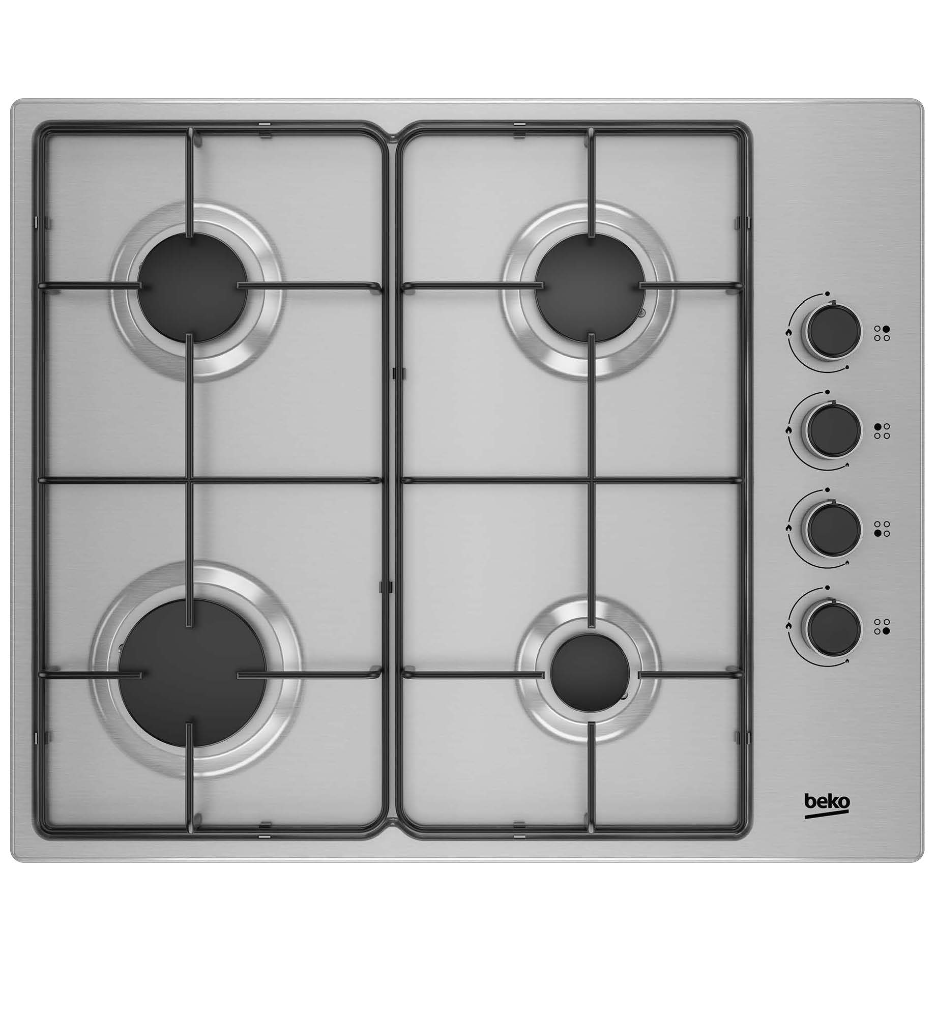 PLACA INDEPENDIENTE BEKO HIGG64103SXN INOX