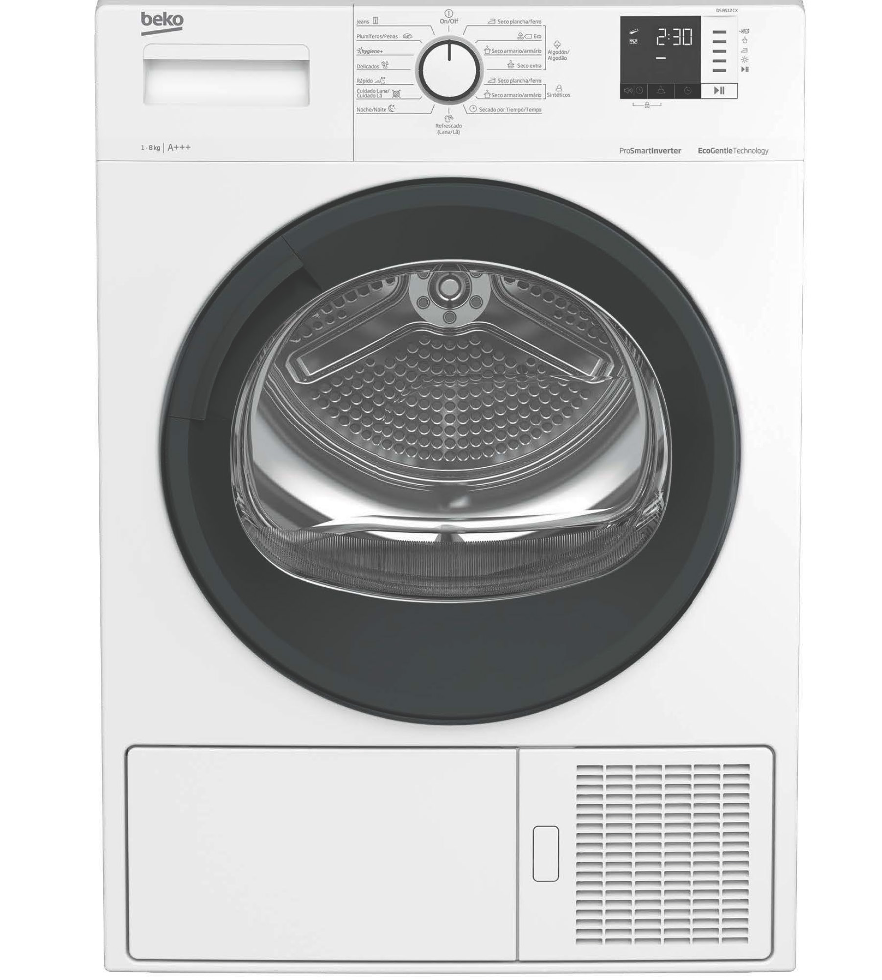 SECADORA BEKO DS8512CX 8/KG