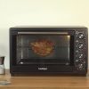 SIENA BLACK, horno de sobremesa, 35L, negro, 1600W, conveccion y rustidor
