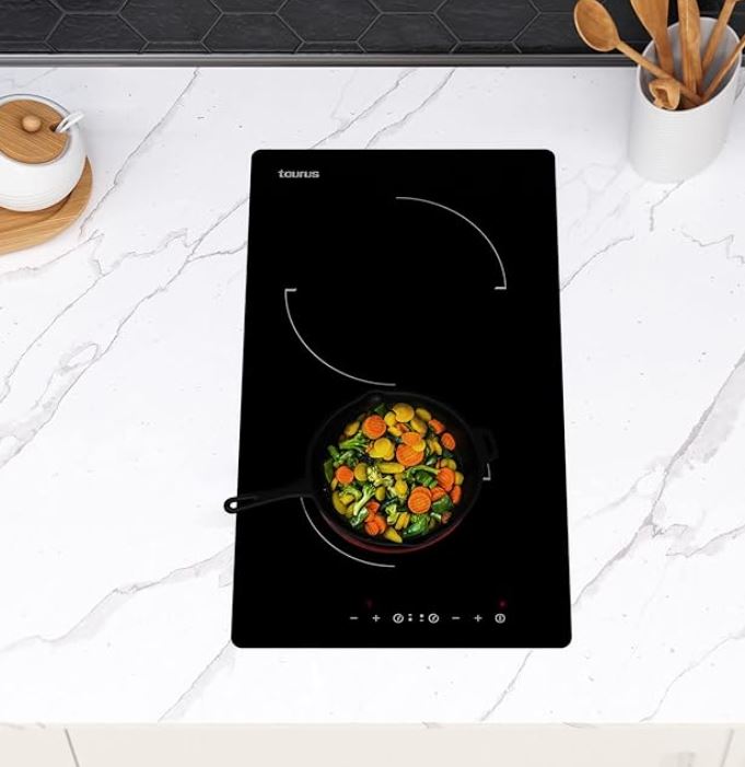 VITROCERAMICA DIGITAL TAURUS V302MT 2/FUEGOS 3300/WATIOS