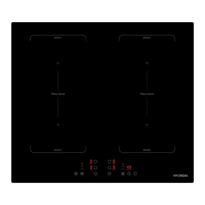 VITROCERAMICA DIGITAL HYUNDAI HIFZ4600 60CM 4/ZONAS