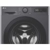 LAVADORA L.G. F4WR5009A6M 9/KG INOX DARK 1400/RPM VAPOR - Imagen 3